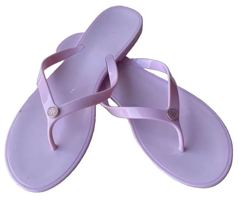 TORY BURCH JELLY SANDALS/ FLIP- FLOP Pink SIZE 10 New Without Box